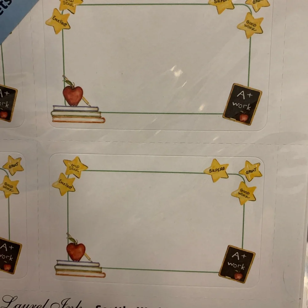 Teacher School Theme Printable Labels/Name Badges